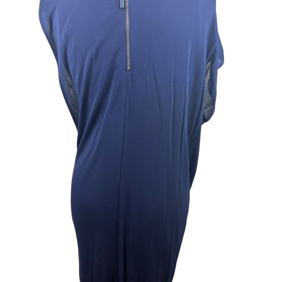 ⭐️ Host Pick ⭐️Helmut Lang blue asymmetrical dress size medium - Picture 7 of 12